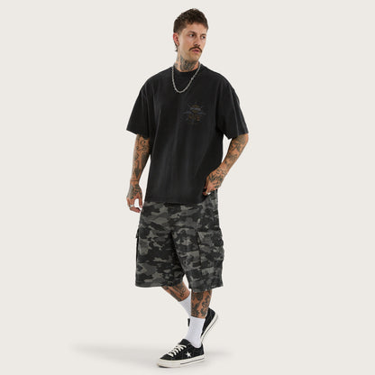 Rally Street Tee Mineral Black