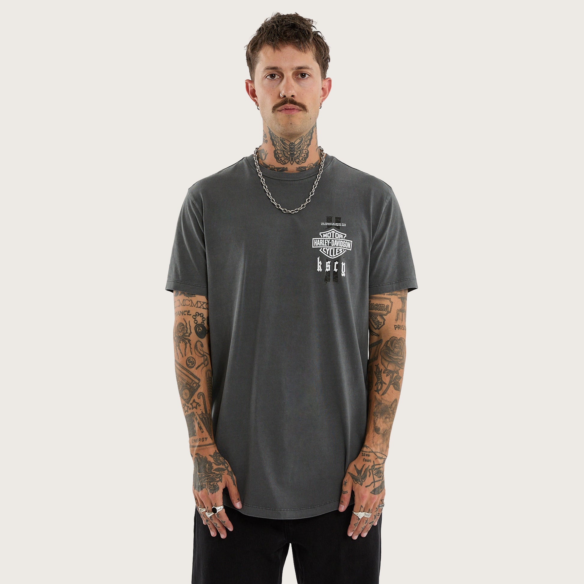 Milwaukee Dual Curved Tee Pigment Dark Shadow