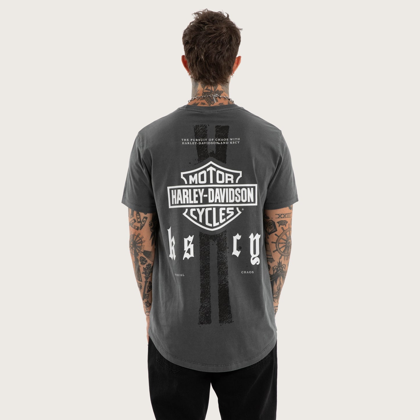 Milwaukee Dual Curved Tee Pigment Dark Shadow