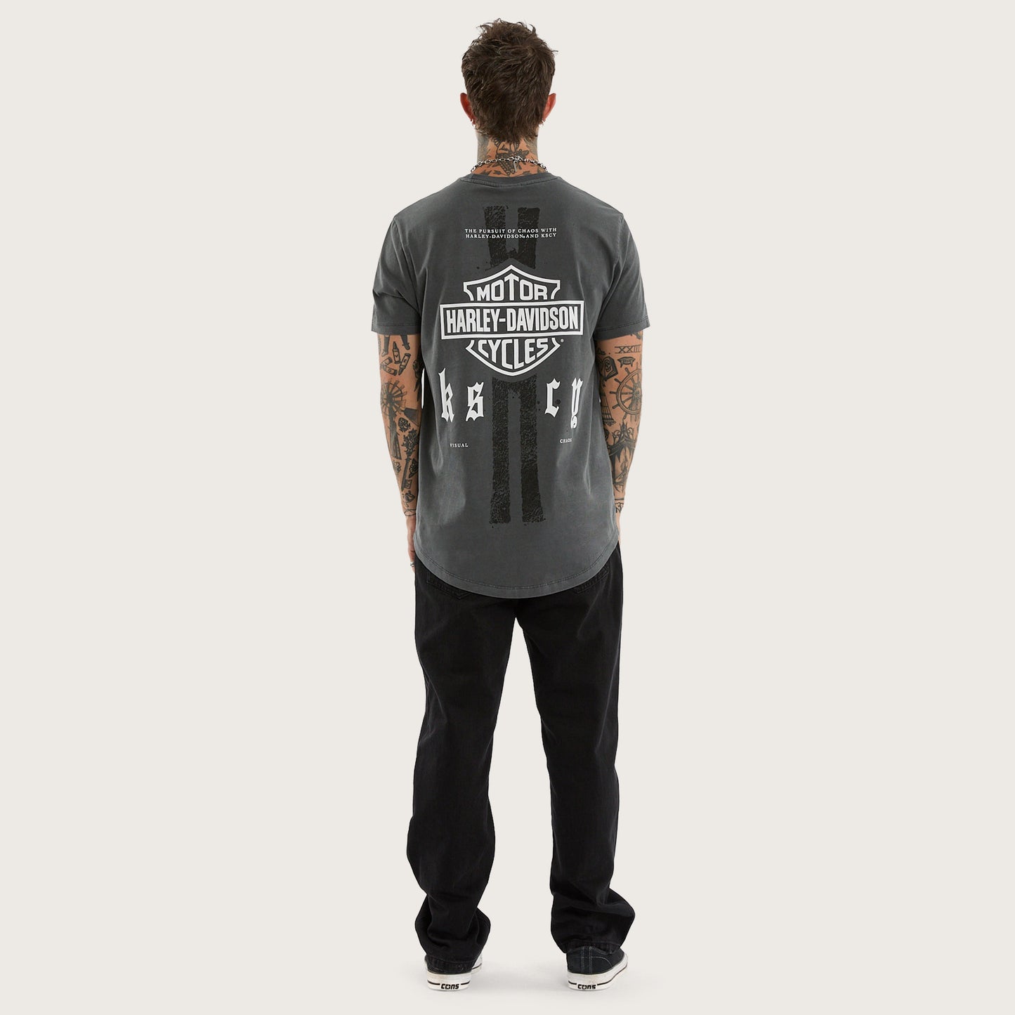 Milwaukee Dual Curved Tee Pigment Dark Shadow