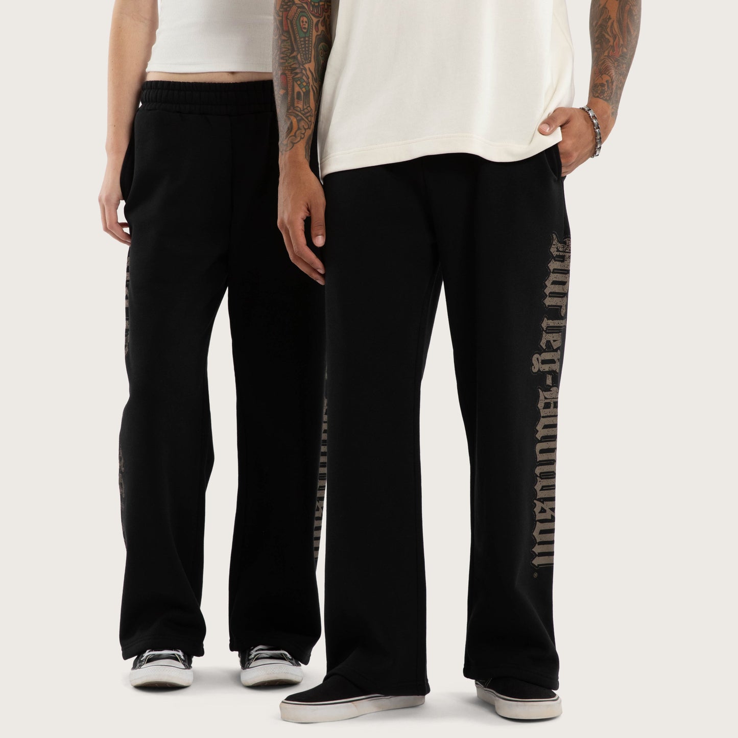 Twin Razor Trackpant Jet Black