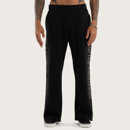 Twin Razor Trackpant Jet Black
