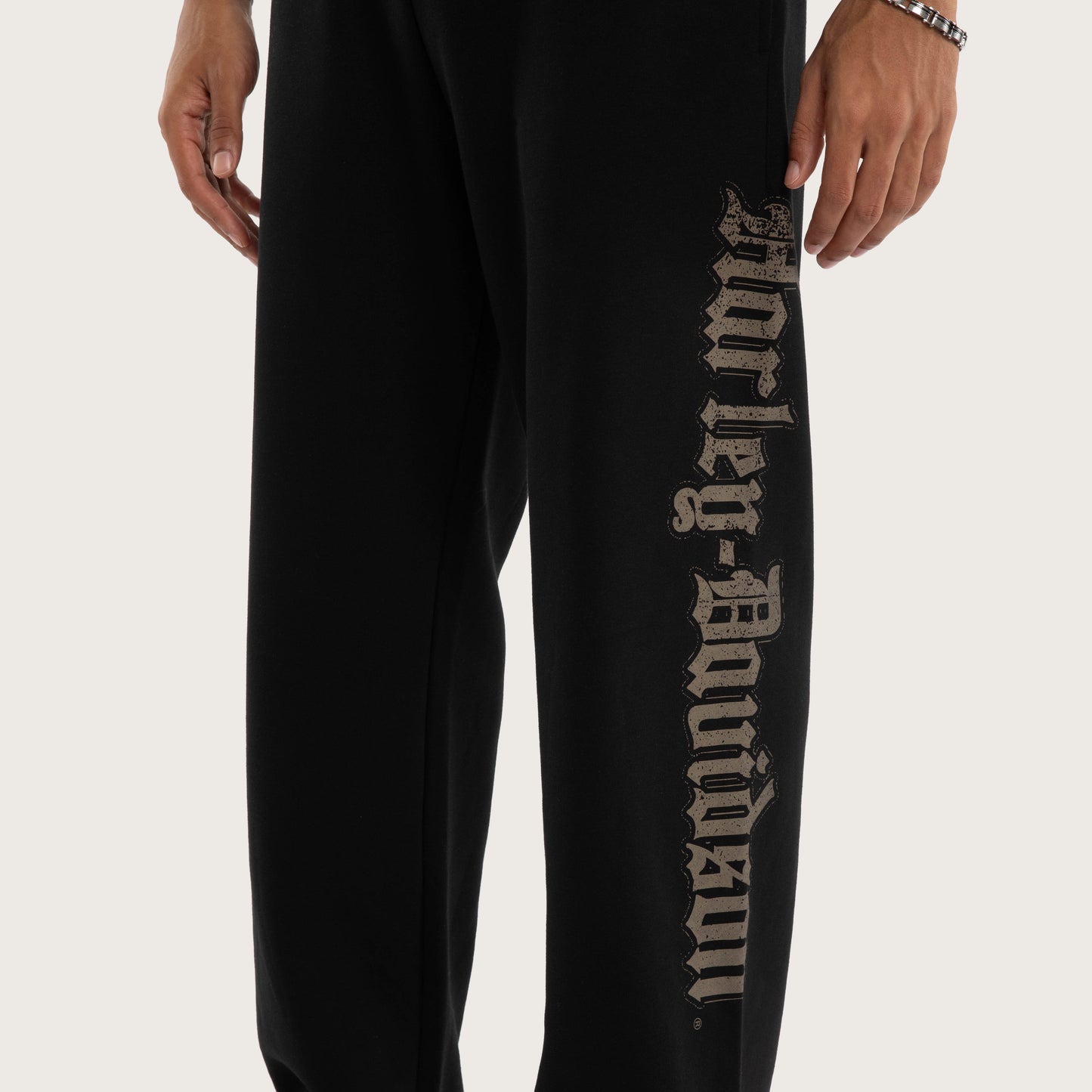 Twin Razor Trackpant Jet Black