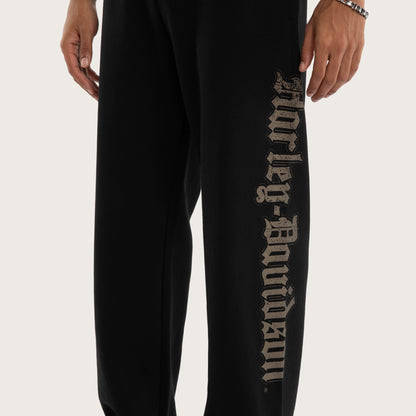 Twin Razor Trackpant Jet Black