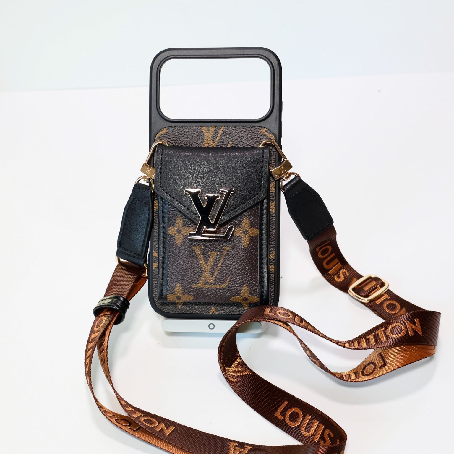Luxury Brand Crossbody Phone Case For iPhone 12-17