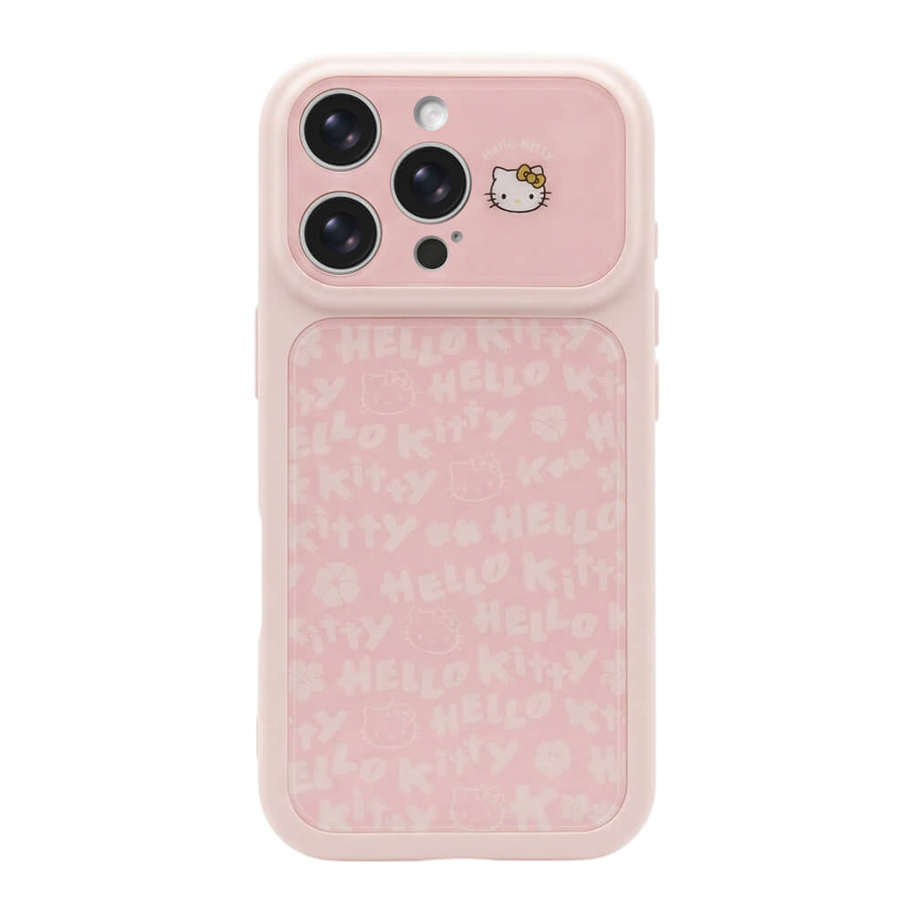 Liquid Silicone Glass Phone Case - Pink