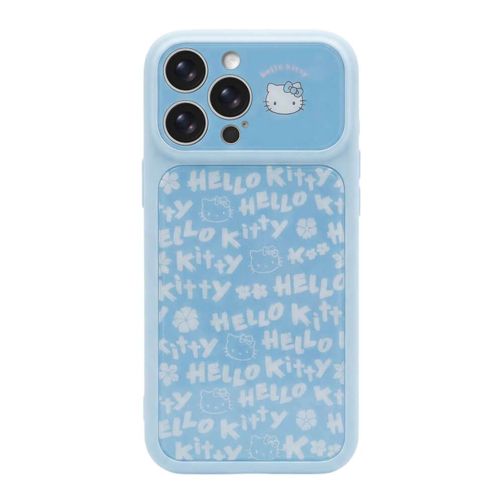 Liquid Silicone Glass Phone Case - Blue