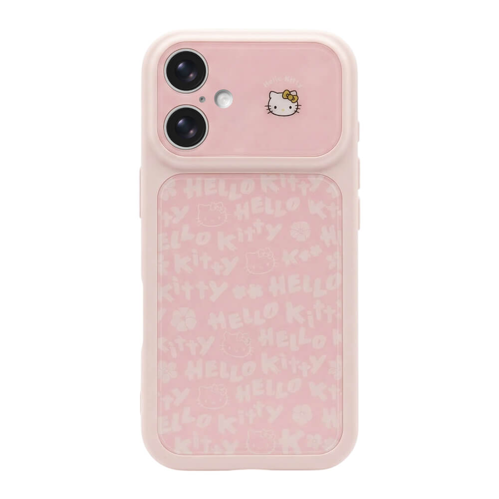 Liquid Silicone Glass Phone Case - Pink