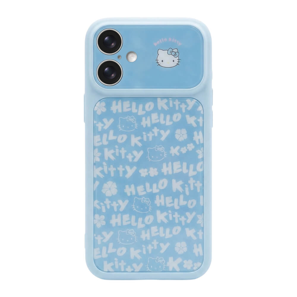 Liquid Silicone Glass Phone Case - Blue
