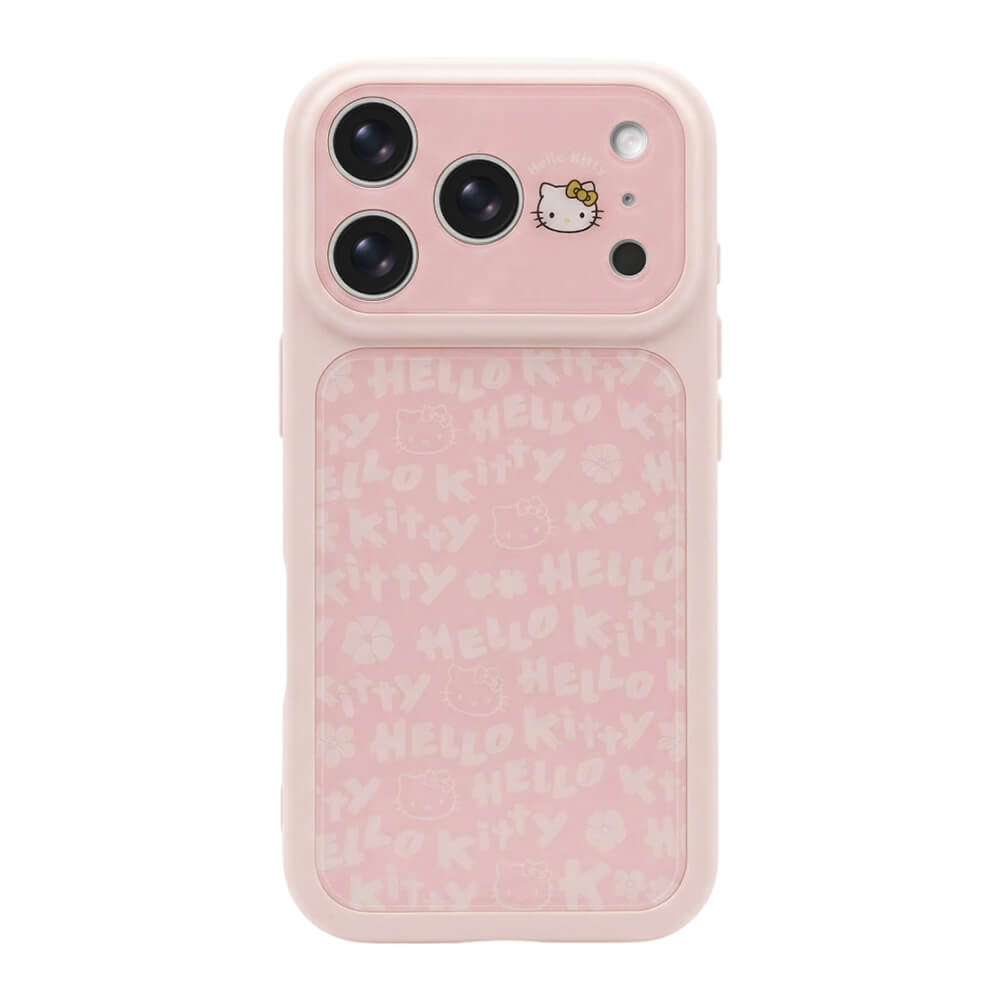 Liquid Silicone Glass Phone Case - Pink