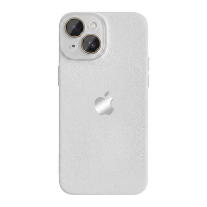 Lychee Texture Leather Phone Case - White