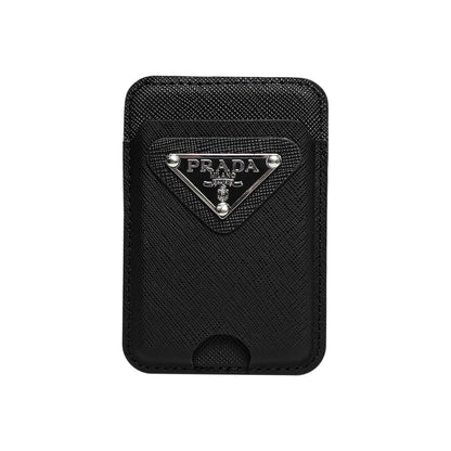 Luxury Brand MagSafe Card Holder Case For iPhone 13-17