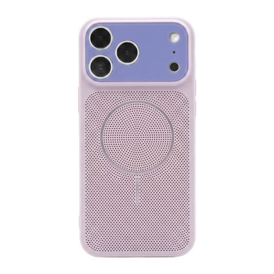 Macaron Heat Dissipation MagSafe Phone Case - Purple