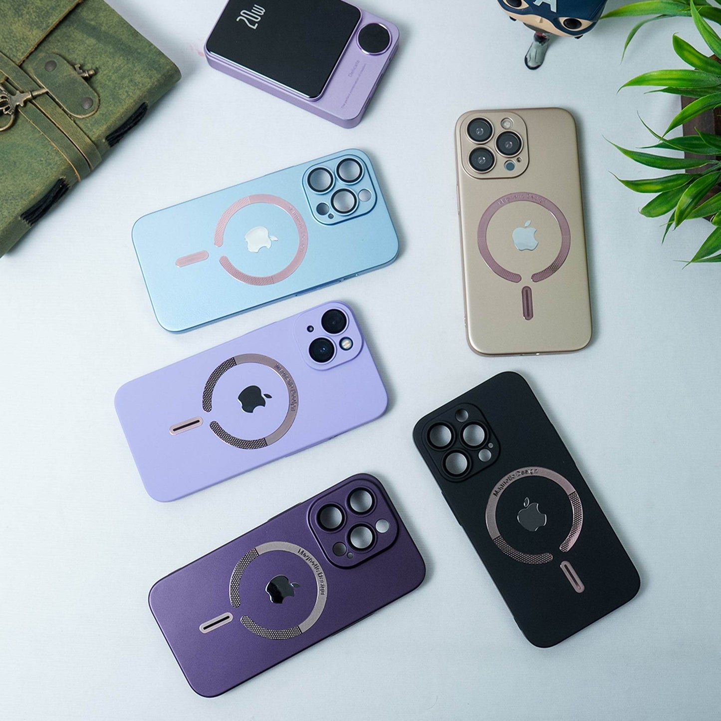 iPhone 13 Series Magsafe Edition Matte Finish Camera Protective Case