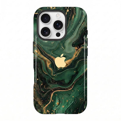 Marble Series - Gilded Green