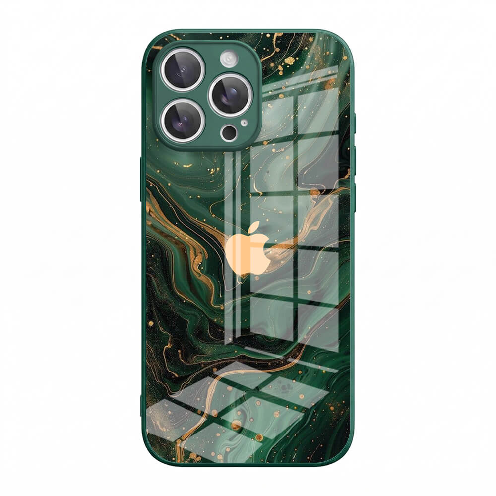 Marble Series - Gilded Green