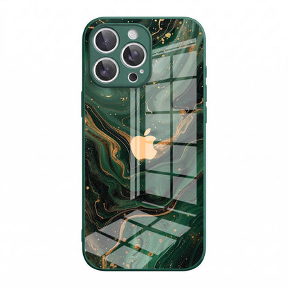 Marble Series - Gilded Green