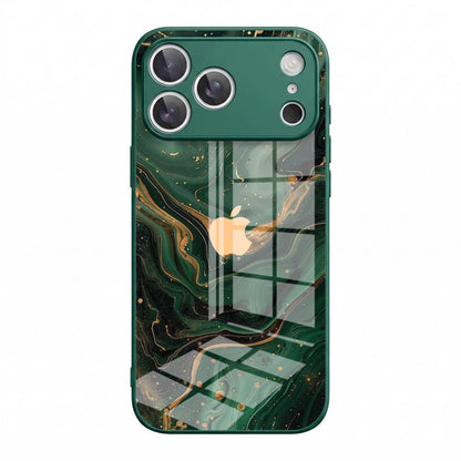 Marble Series - Gilded Green