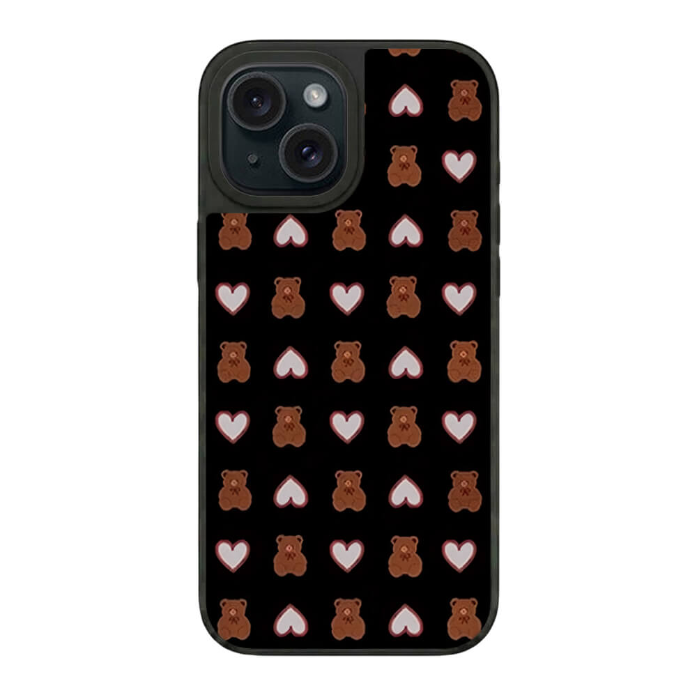 Mirror Heart Phone Case - Littler Bear