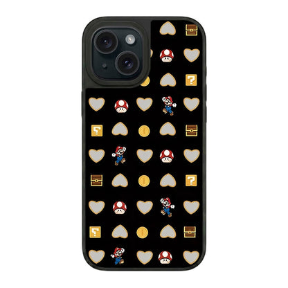 Mirror Heart Phone Case - Mario