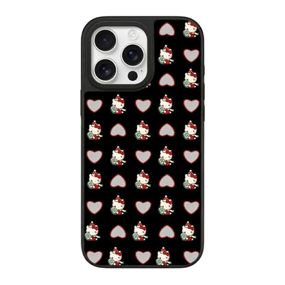 Mirror Heart Phone Case - Kitty