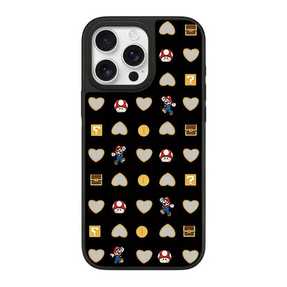 Mirror Heart Phone Case - Mario