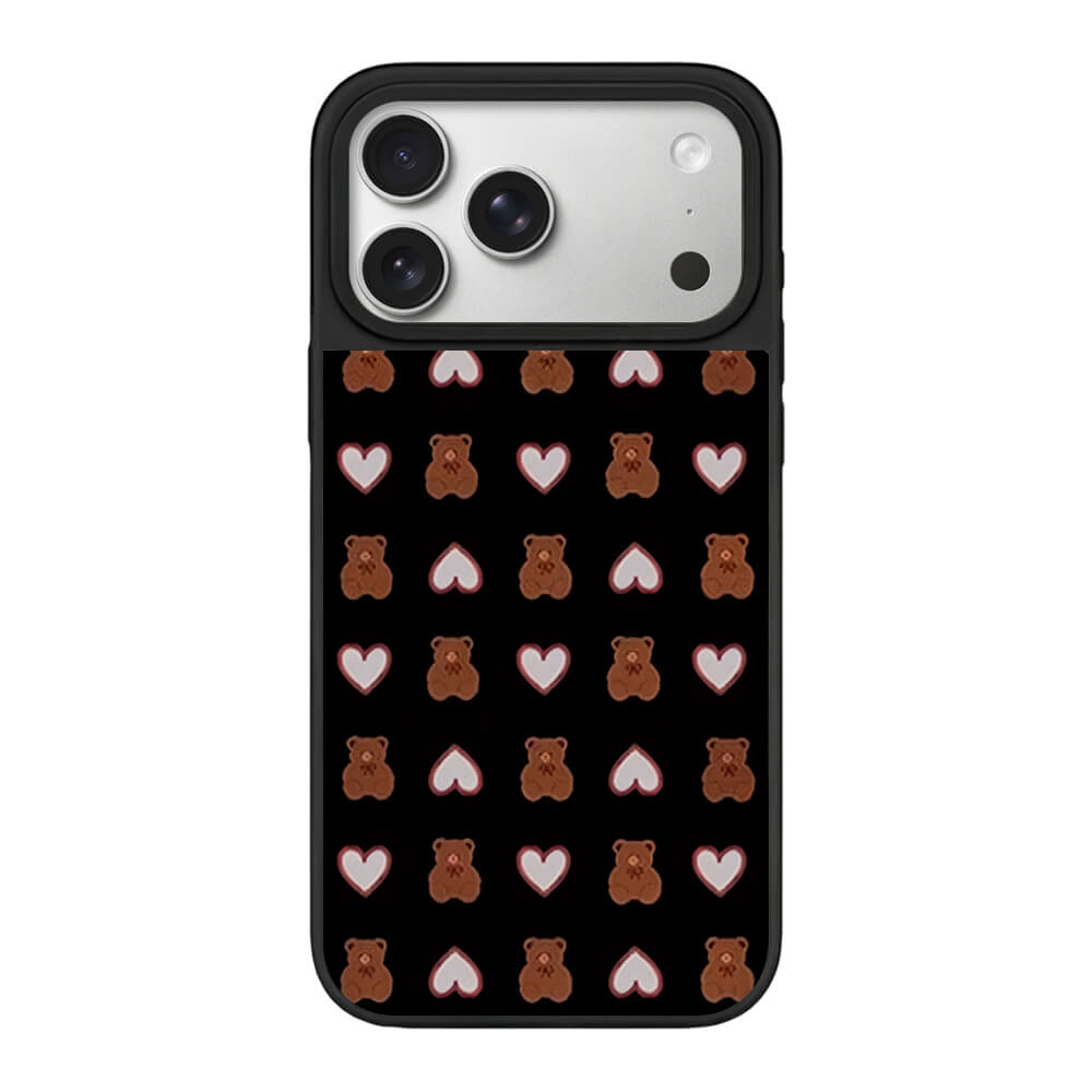 Mirror Heart Phone Case - Littler Bear