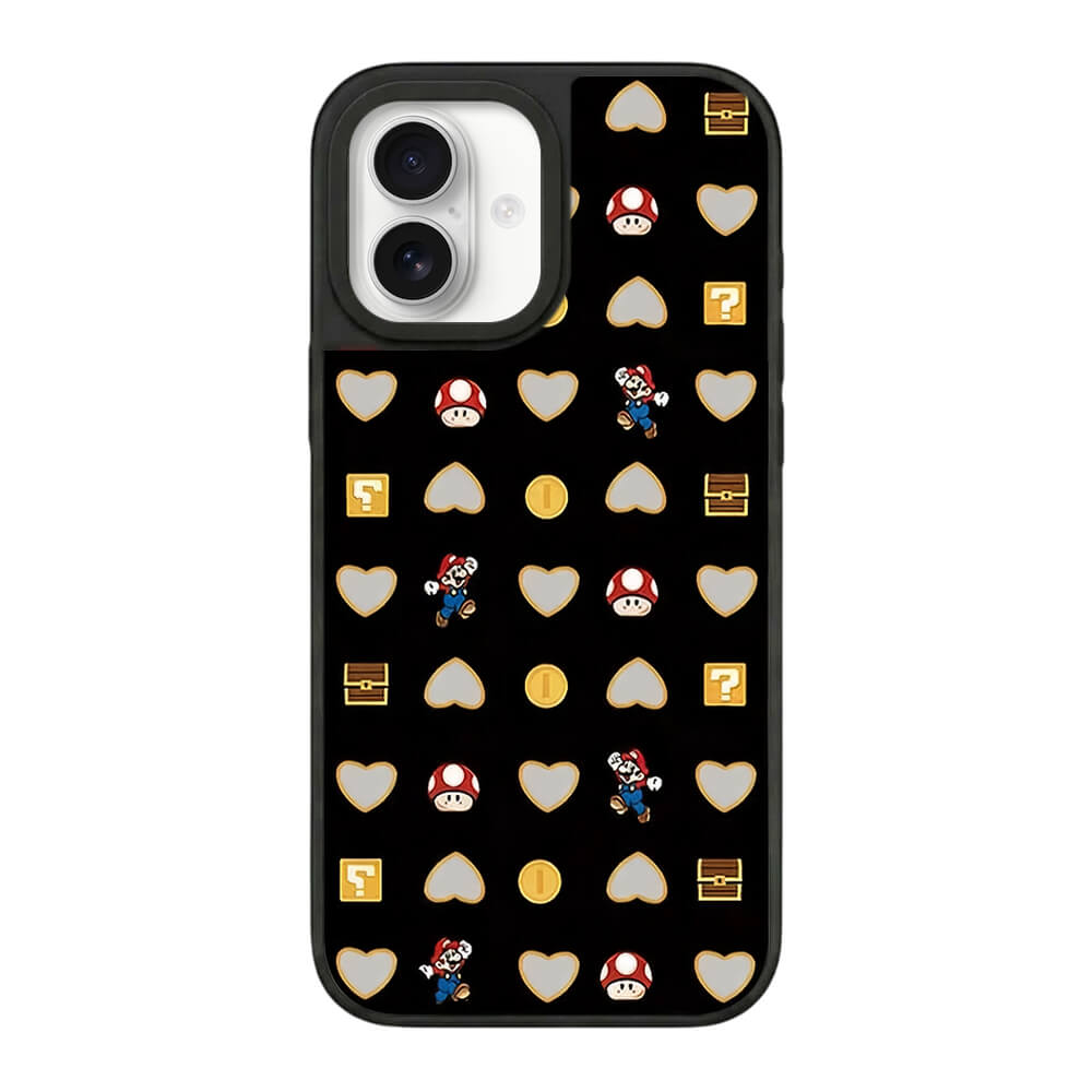 Mirror Heart Phone Case - Mario