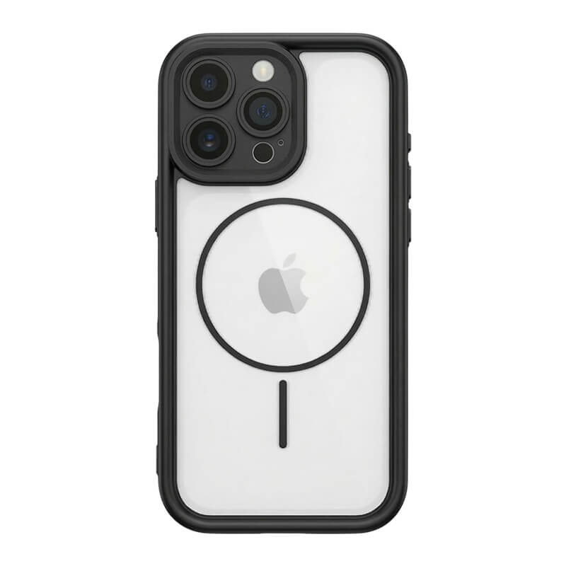 Side Mesh Airbags MagSafe Phone Case - Black