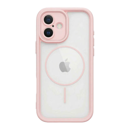 Side Mesh Airbags MagSafe Phone Case - Pink