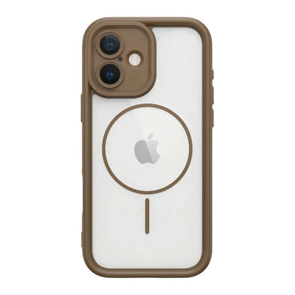 Side Mesh Airbags MagSafe Phone Case - Khaki