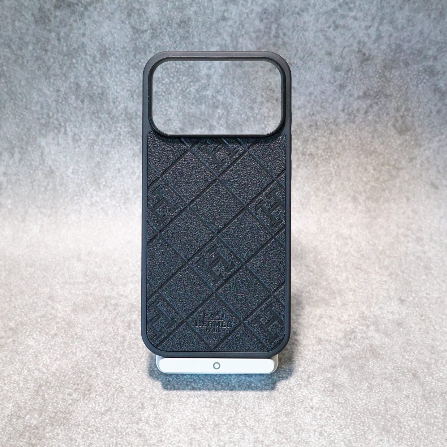 Stamped Leather Phone Case For iPhone 12-17