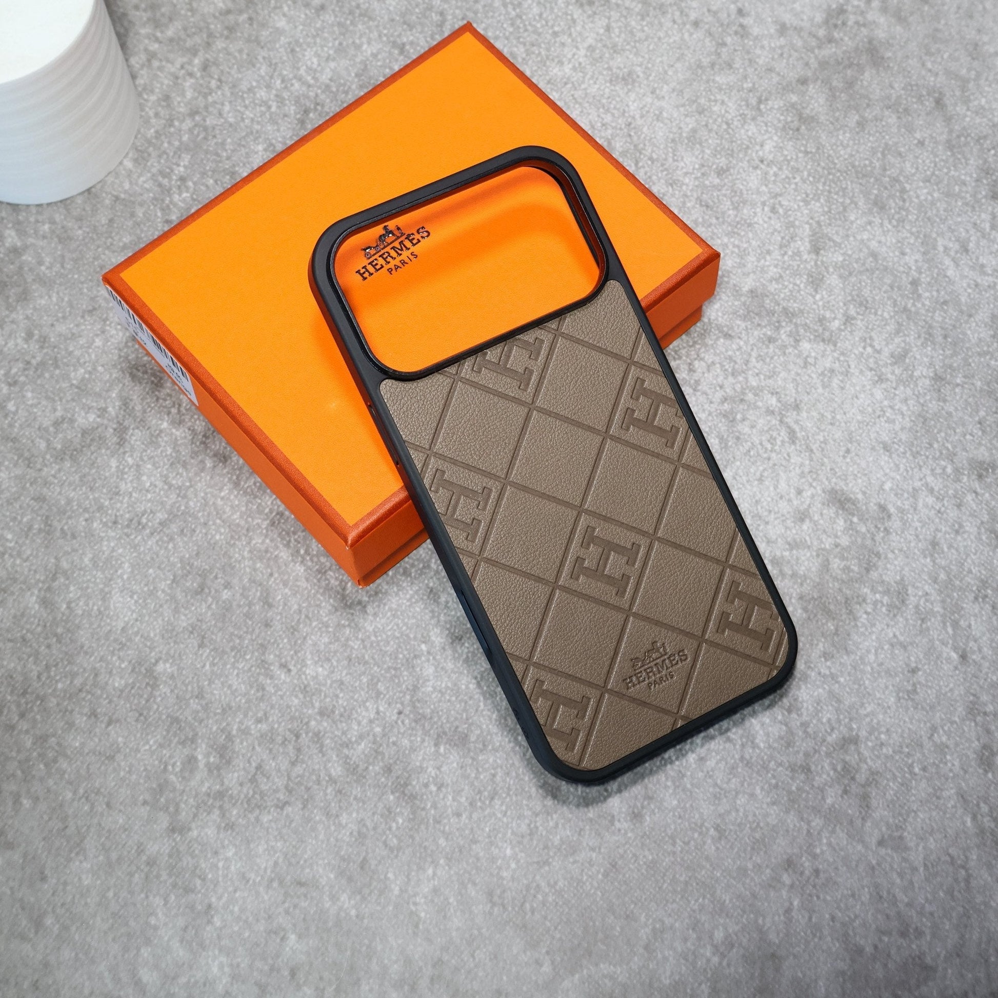 Stamped Leather Phone Case For iPhone 12-17