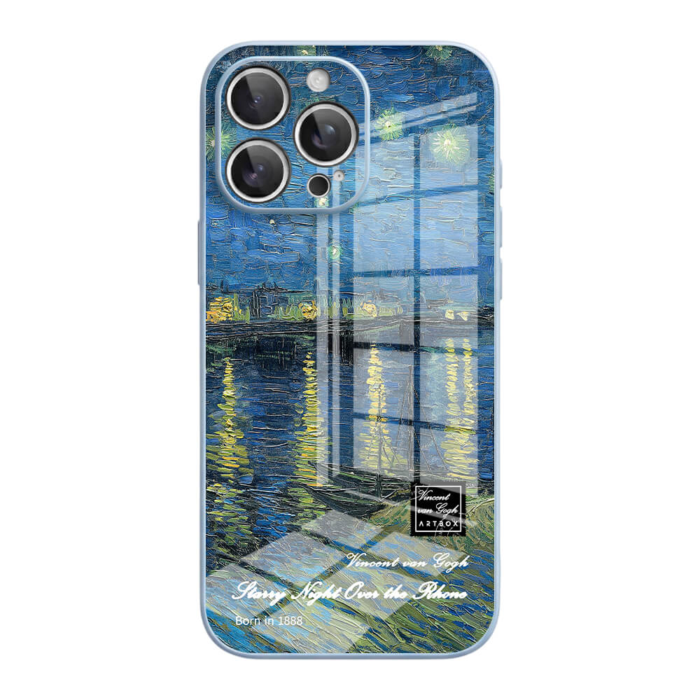 Starry Night Over the Rhone - iPhone Case