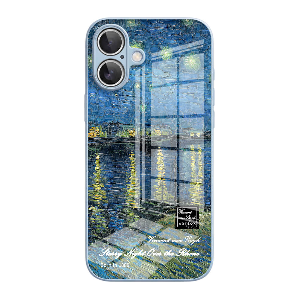 Starry Night Over the Rhone - iPhone Case