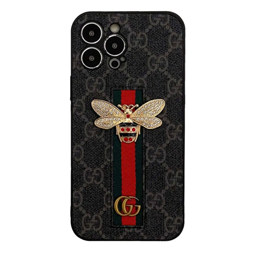 Trendy Phone Case with Hand Holder for iPhone 13-16