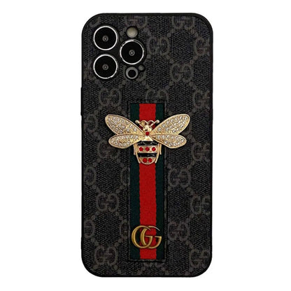 Trendy Phone Case with Hand Holder for iPhone 13-16