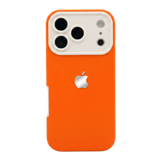 Two-Tone Matte Soft-Touch Phone Case - Orange