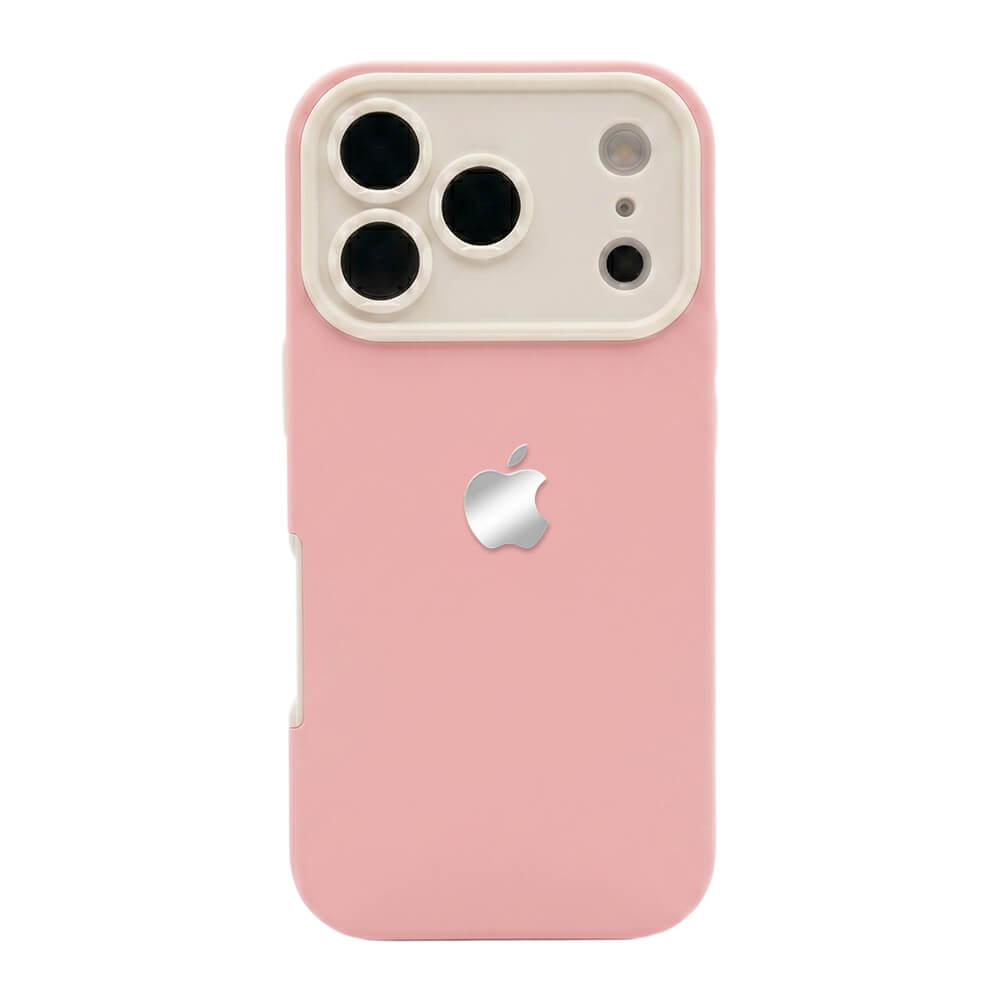Two-Tone Matte Soft-Touch Phone Case - Pink