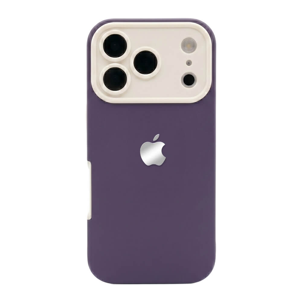 Two-Tone Matte Soft-Touch Phone Case - Purple