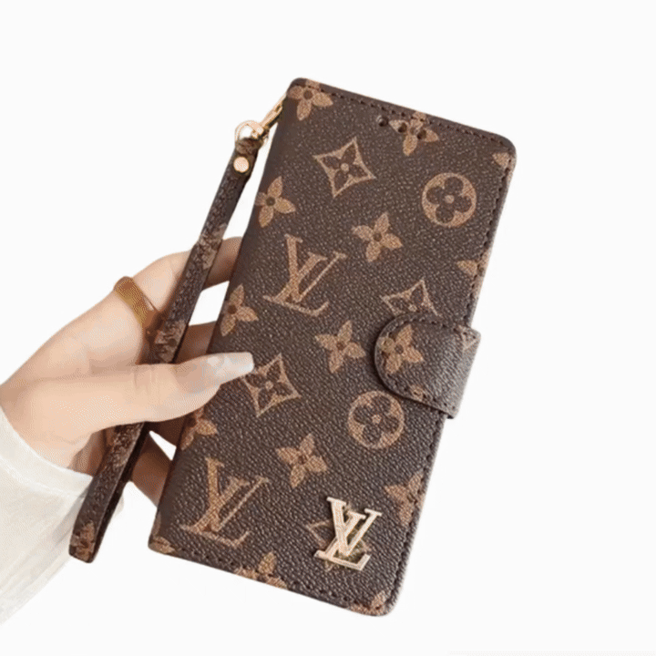 Premium Fashion Wallet Phone Case for iPhone 12-17