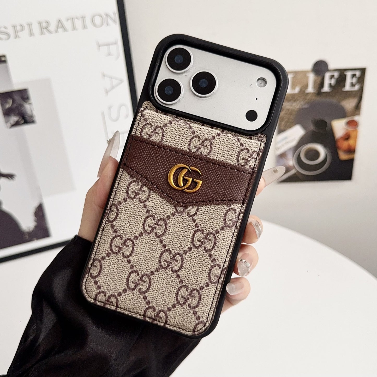 Card Holder Phone Case For iPhone 12-17