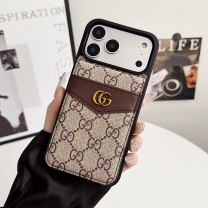 Card Holder Phone Case For iPhone 12-17