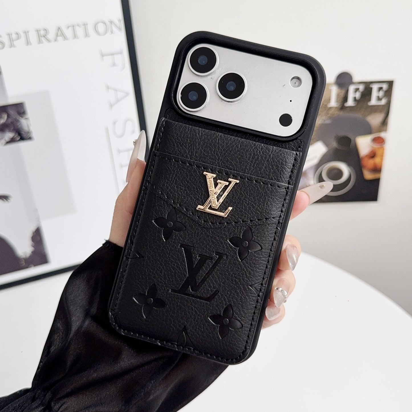 Card Holder Phone Case For iPhone 12-17