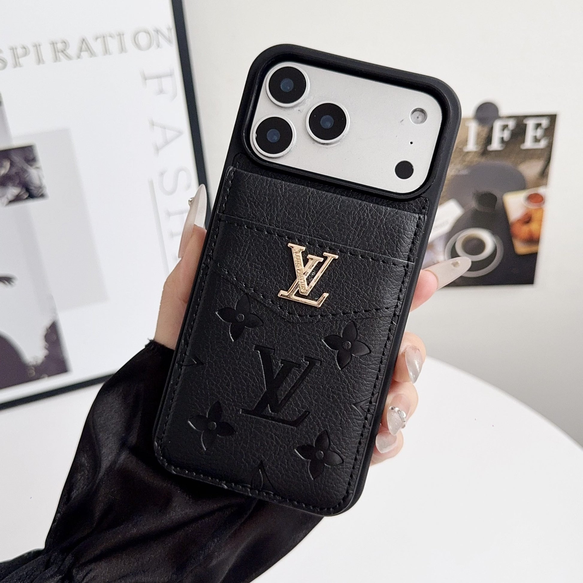 Card Holder Phone Case For iPhone 12-17