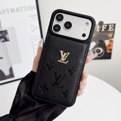Card Holder Phone Case For iPhone 12-17
