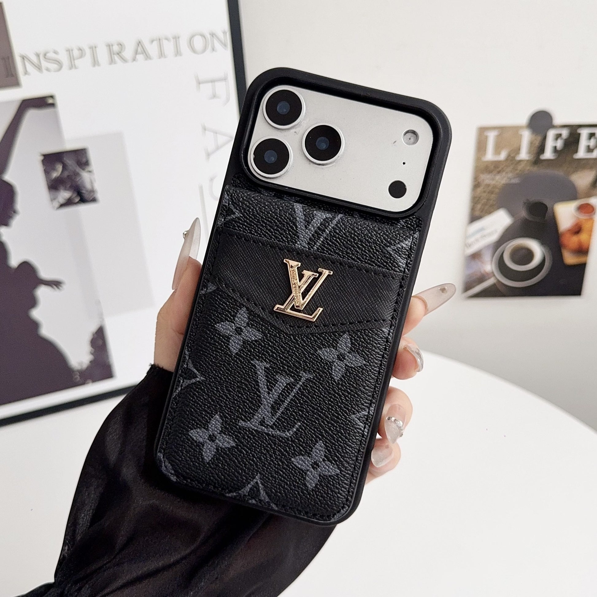 Card Holder Phone Case For iPhone 12-17