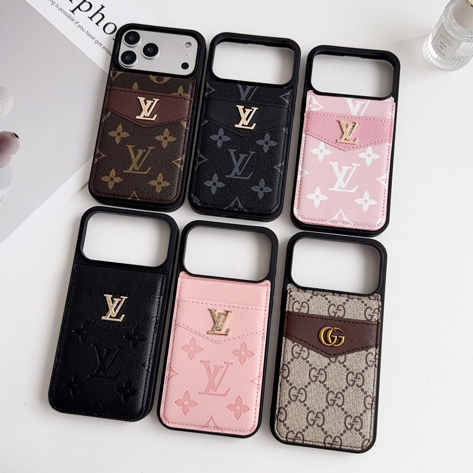 Card Holder Phone Case For iPhone 12-17