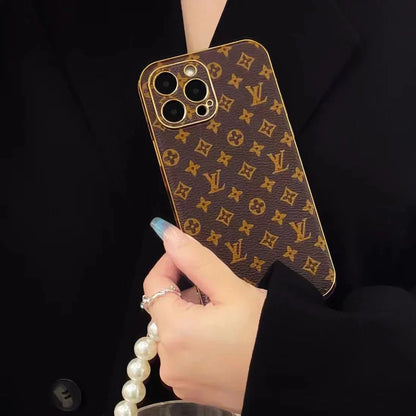 BROWN COLOR  PHONE CASE FOR IPHONE