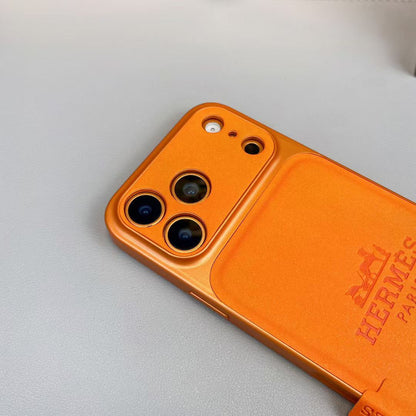 Premium Leather iPhone Case – Luxury Protection & Style for iPhone 14-17